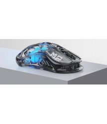 GravaStar Мышь Mercury M2, BT/WL/USB-A, RGB, чорно-прозорий