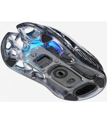 GravaStar Мышь Mercury M2, BT/WL/USB-A, RGB, чорно-прозорий