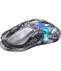 GravaStar Мышь Mercury M2, BT/WL/USB-A, RGB, чорно-прозорий