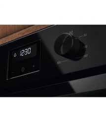 Electrolux Духовой шкаф Electrolux электрический, 65л, A, дисплей, конвекция, телескопические направляющие, черный