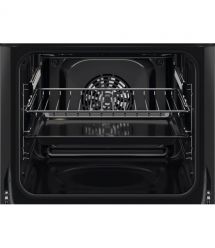 Electrolux Духовой шкаф Electrolux электрический, 65л, A, дисплей, конвекция, телескопические направляющие, черный