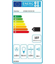 Electrolux Вытяжка Electrolux наклонная, 60см, 600м куб час, черный