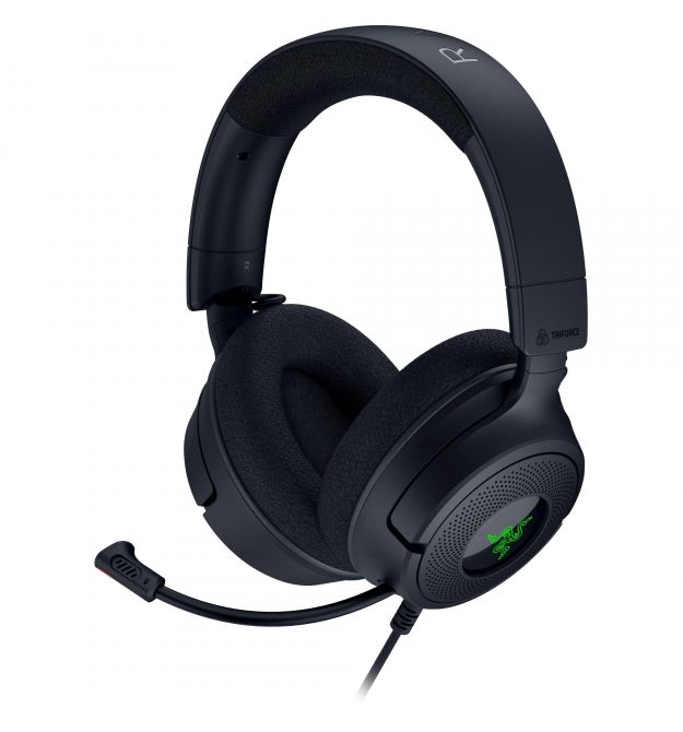 Razer Гарнитура игровая Kraken V4 X, 7.1, USB-A, 1.8м, RGB, чёрный