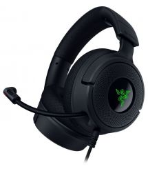 Razer Гарнитура игровая Kraken V4 X, 7.1, USB-A, 1.8м, RGB, чёрный
