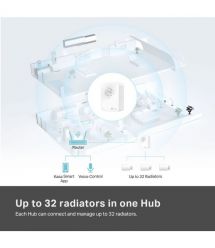TP-Link Комплект - умный радиаторный термостат с IoT-хабом Kasa Smart KE100 kit