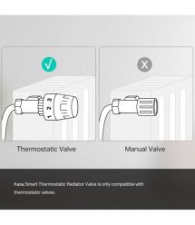 TP-Link Комплект - умный радиаторный термостат с IoT-хабом Kasa Smart KE100 kit