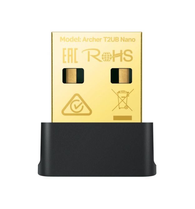 TP-Link WiFi-адаптер Archer T2UB nano AC600, USB, BT4.2