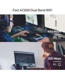 TP-Link WiFi-адаптер TP-LINK Archer T2E AC600, PCI-Express x1