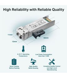 TP-Link Трансивер SFP+ TP-LINK SM5110-SR 10GBase-SR, MM, 300m, LC