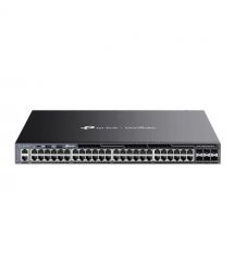 TP-Link Коммутатор SG6654XHP 48xGE (48xPoE), 6xSFP+, 1440Вт, Управляемый L3