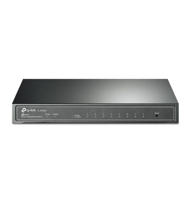 TP-Link Коммутатор SG2008 8xGE, WebSmart