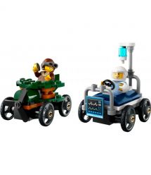 LEGO Конструктор City «Самолет против больничной кровати» Набіо для перегонов