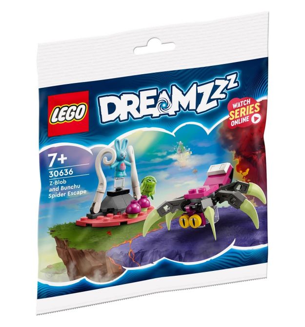 LEGO Конструктор recruitment DREAMZzz Побег Зет-Блоб и Бунчу от паука