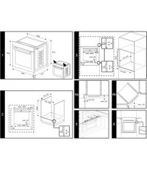 Beko Духовой шкаф Beko электрический, 72л, A, дисплей, конвекция, черный