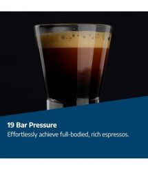 Beko Кофемашина Beko 2.0л, зерно + молоко, ручной капучинатор, авторецептов - 5, черный