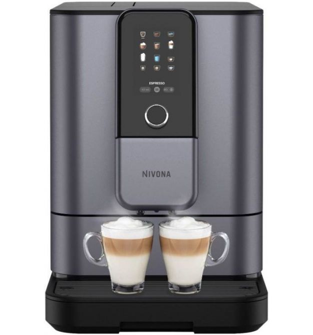 Nivona Кофемашина Nivona CafeRomatica, 1.8л, зерно+мол., автомат.капуч, дисплей, авто