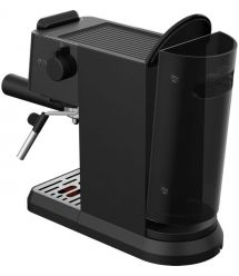 Beko Кофеварка Beko рожковая 1.1л, молотый, ручной капучинатор, подогрев чашек, авторецептов - 5, дисплей, черный