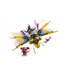 LEGO Конструктор Ninjago Суперштормовой реактивный самолет Рас и Арин