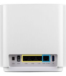 ASUS Система WiFi-Mesh ZenWiFi XT8 v2 AX6600, 3xGE LAN, 1x2.5GE WAN, 1xUSB3.1, 1мод, белый
