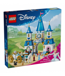 LEGO Конструктор Disney Princess Замок Золушки и карета