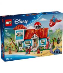 LEGO Конструктор Disney Classic Пляжный дом Лило и Стич