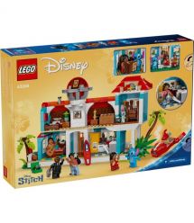 LEGO Конструктор Disney Classic Пляжный дом Лило и Стич