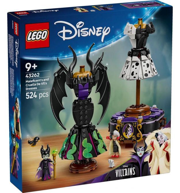 LEGO Конструктор Disney Classic Платья Малефисенты и Лютелли дэ Виль