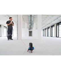 Bosch Нивелир лазерный GCL2-50C+RM2 до 20м, ±0.3мм/м, 4AAx1.5В, IP54, чехол, 0.6кг