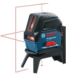 Bosch Нивелир лазерный GCL2-50+RM1+BM3 до 20м, ±0.3мм/м, 4AAx1.5В, IP54, чехол, мишень, кейс, 0.6кг