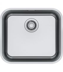 Franke Мойка кухонная Smart, нерж.сталь, прямоуг., бех крыла, 480х450мм, чаша- 1, накладная, SRX 110-45, нерж полиров.