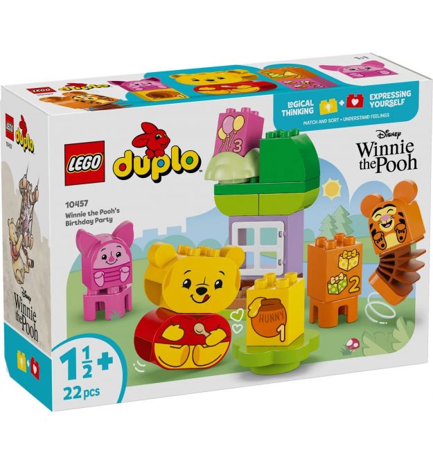 LEGO Конструктор DUPLO Disney День рождения Винни Пуха