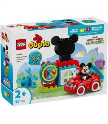 LEGO Конструктор DUPLO Disney Микки Маус: Клубный домик и автомобиль