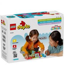 LEGO Конструктор DUPLO Disney Микки Маус: Клубный домик и автомобиль