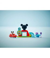 LEGO Конструктор DUPLO Disney Микки Маус: Клубный домик и автомобиль
