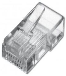 Digitus Коннектор САТ 3 RJ11, 6P6C, 100шт.
