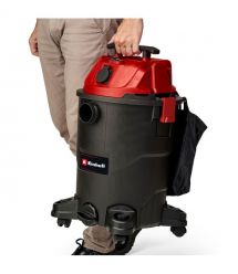 Einhell Пылесос профессиональный TC-VC 1930 А, 1500 Вт, пластик 30 л, 190 мбар, шланг 2.5 м, кабель 3 м, розетка 2 кВт, 4.7 кг