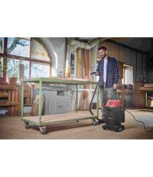 Einhell Пылесос профессиональный TC-VC 1930 А, 1500 Вт, пластик 30 л, 190 мбар, шланг 2.5 м, кабель 3 м, розетка 2 кВт, 4.7 кг