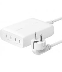 Belkin Зарядное устройство сетевое 200Вт 4хUSB-С GAN PD PPS, белый