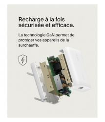 Belkin Зарядное устройство сетевое 200Вт 4хUSB-С GAN PD PPS, белый