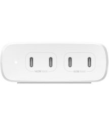 Belkin Зарядное устройство сетевое 200Вт 4хUSB-С GAN PD PPS, белый