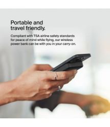 Belkin Портативное зарядное устройство Power Bank 8000мАч, MagSafe Wireless, черный