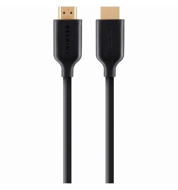 Belkin Кабель HDMI (AM/AM) High Speed Ethernet 1m, 4K/Ultra HD, Gold-Plated