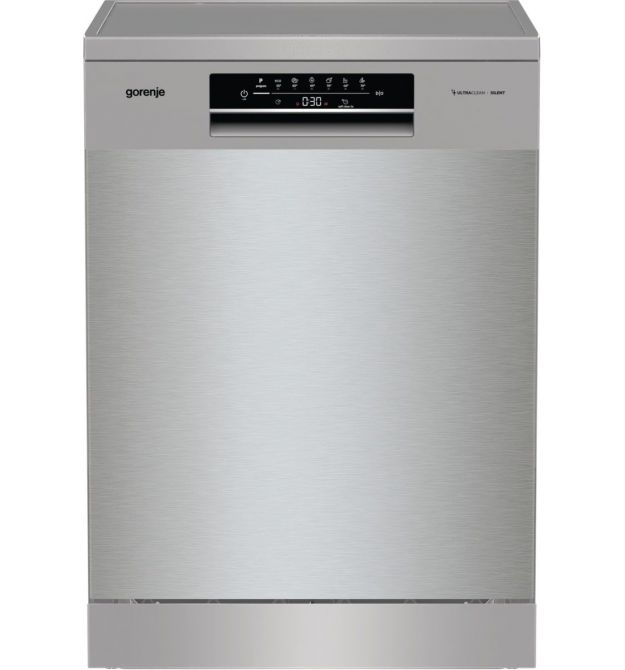 Gorenje Посудомоечная машина, 16компл., A++, 60см, дисплей, 3 корзины, AquaStop, серый