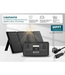 Könner & Söhnen Портативная электростанция KS 300PS, 300Вт/500Вт, 294Вт/ч, LifePo4, светодиодная лампа, 4.3кг