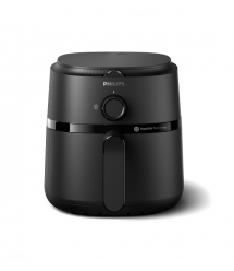 Philips Мультипечь Airfryer 1000 series S, 1500Вт, чаша-3.4л, механ. управл., пластик, черный