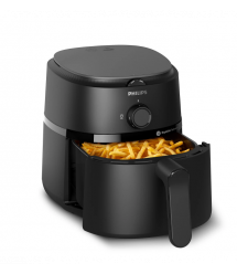 Philips Мультипечь Airfryer 1000 series S, 1500Вт, чаша-3.4л, механ. управл., пластик, черный