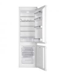 Hansa Холодильник встраиваемый с нижн. мороз., 177x54x54, xолод.отд.-182л, мороз.отд.-60л, 2дв., А++, ST, белый