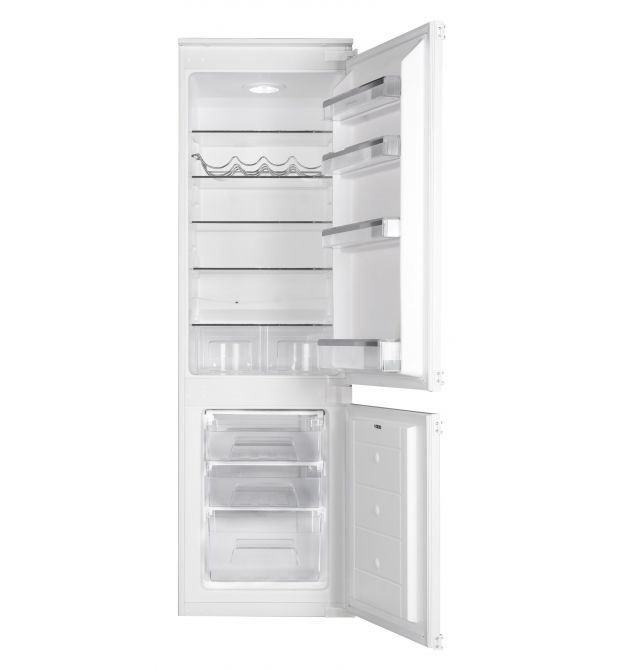 Hansa Холодильник встраиваемый с нижн. мороз., 177x54x54, xолод.отд.-182л, мороз.отд.-60л, 2дв., А++, ST, белый