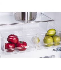 Hansa Холодильник встраиваемый с нижн. мороз., 177x54x54, xолод.отд.-182л, мороз.отд.-60л, 2дв., А++, ST, белый