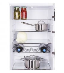 Hansa Холодильник встраиваемый с нижн. мороз., 177x54x54, xолод.отд.-182л, мороз.отд.-60л, 2дв., А++, ST, белый